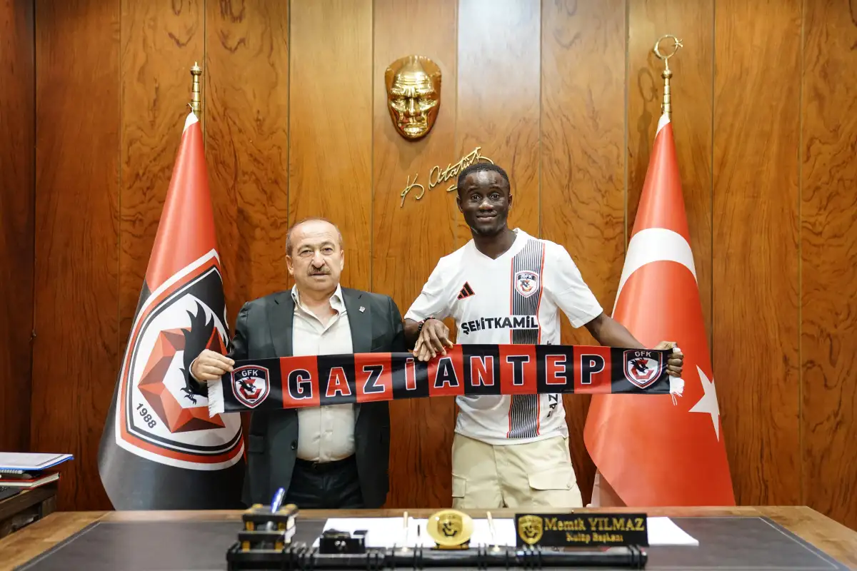 Gaziantep FK, Drissa Camara'yı kadrosuna kattı! gfk5847