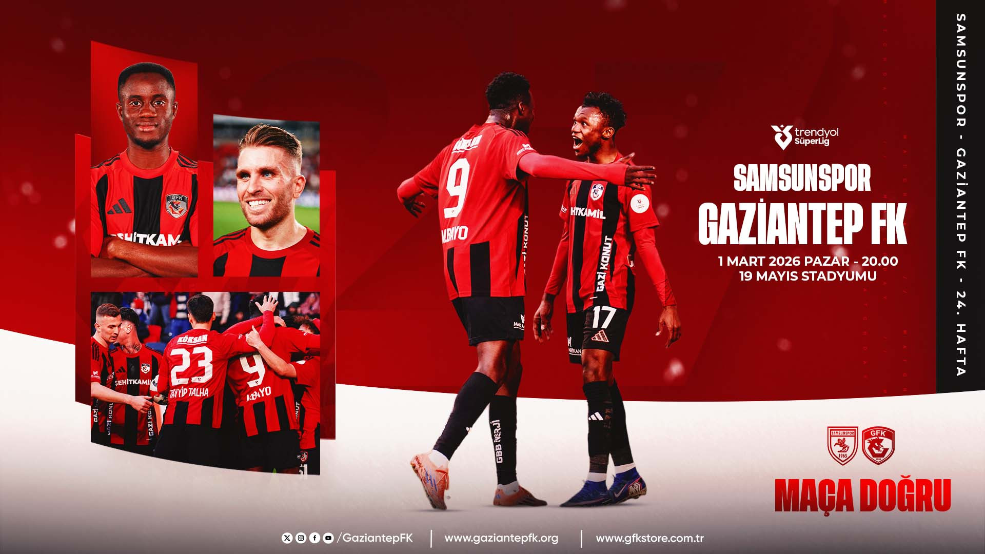 MAÇA DOĞRU | Samsunspor - Gaziantep