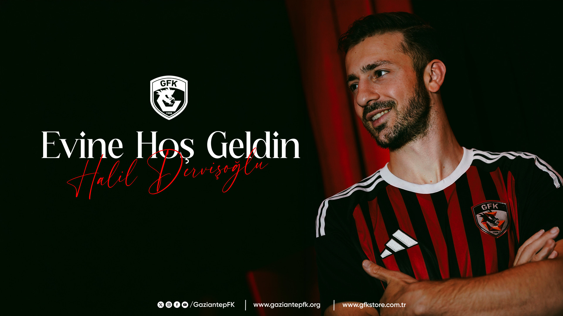 TRANSFER | HALİL DERVİŞOĞLU GAZİANTEP'TE!
