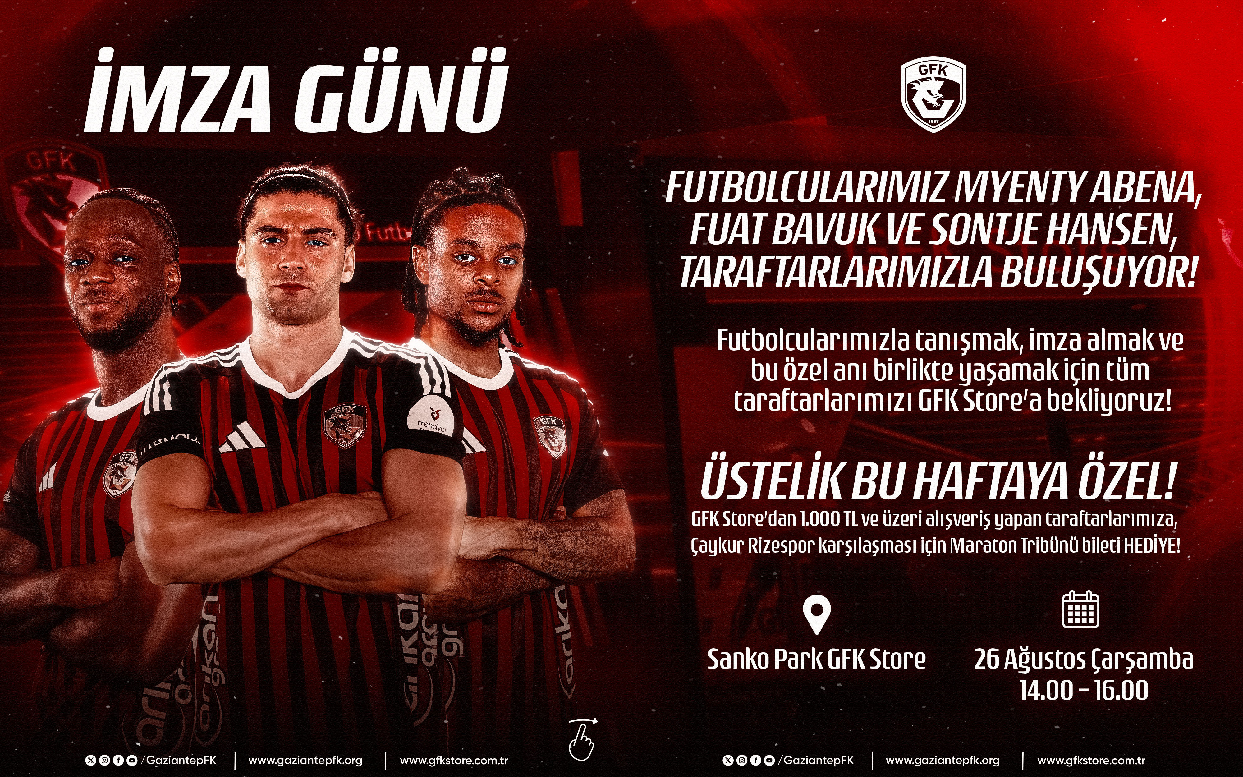 FUTBOLCULARIMIZ TARAFTARIMIZLA BULUŞUYOR
