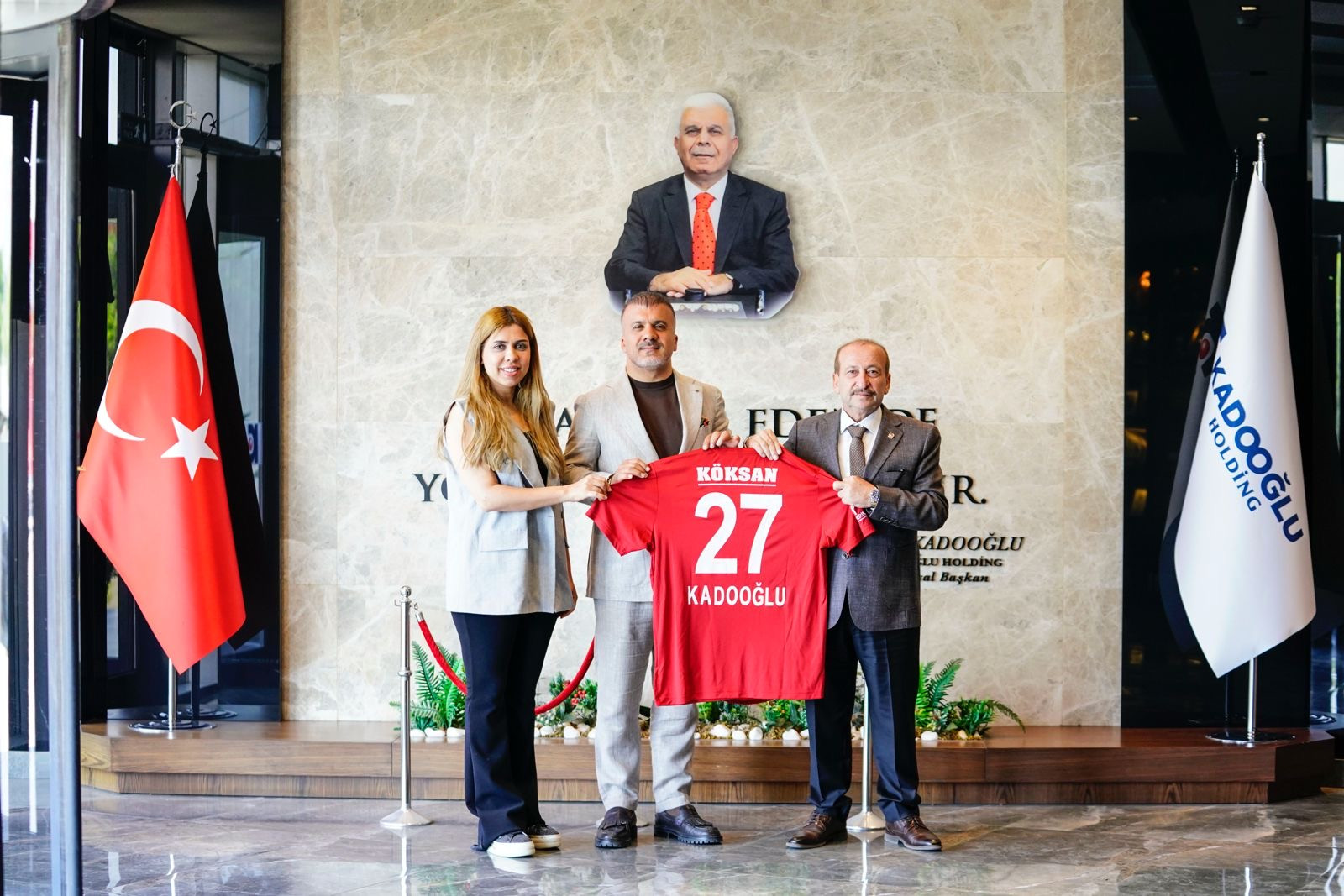 BAŞKANIMIZDAN CELAL KADOOĞLU’NA ZİYARET