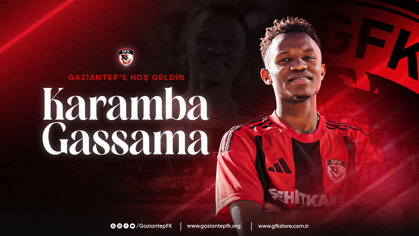TRANSFER | KARAMBA GASSAMA GAZİANTEP'TE!