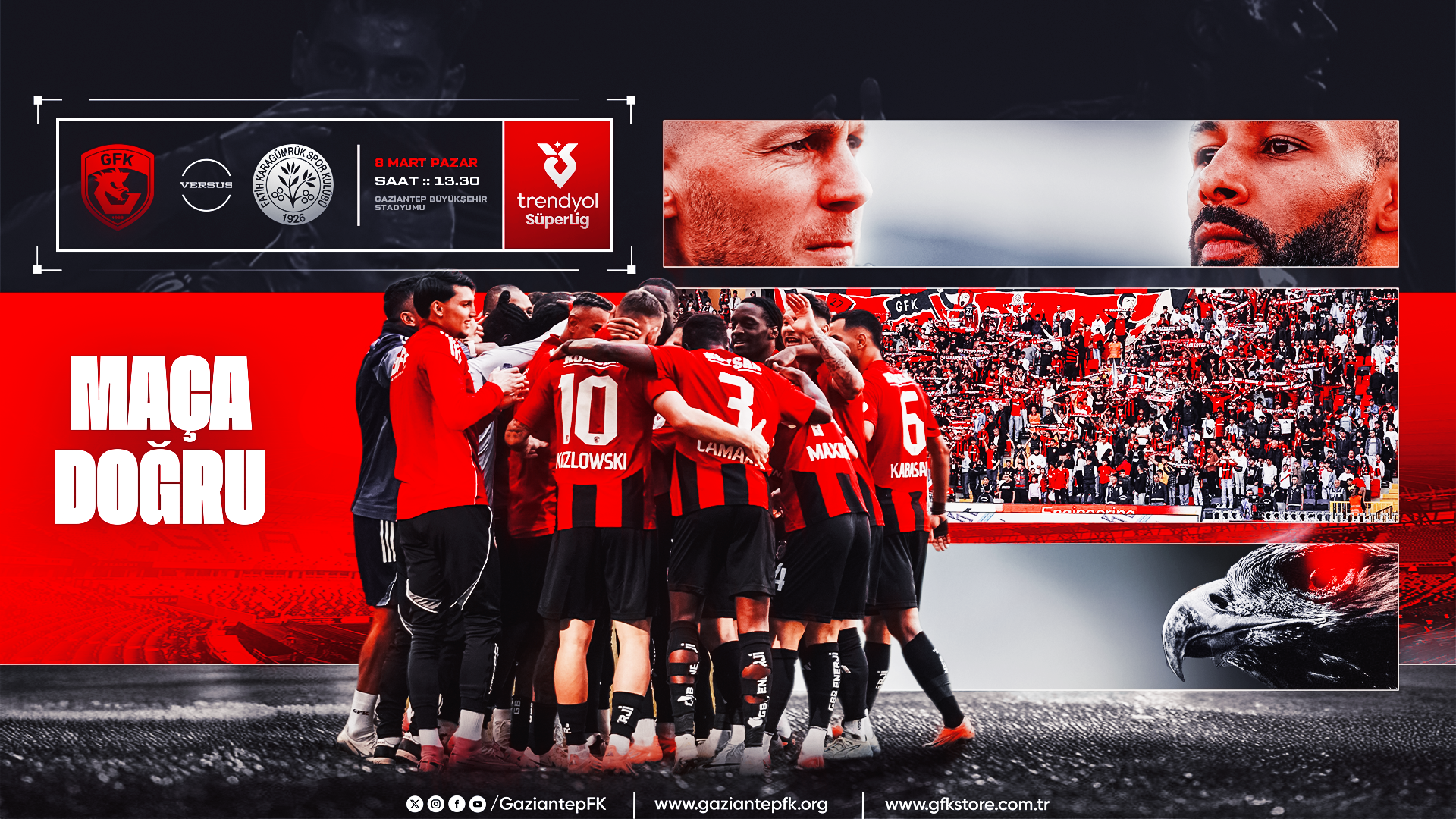 MAÇA DOĞRU | Gaziantep - Fatih Karagümrük - 07 Mar, 2026