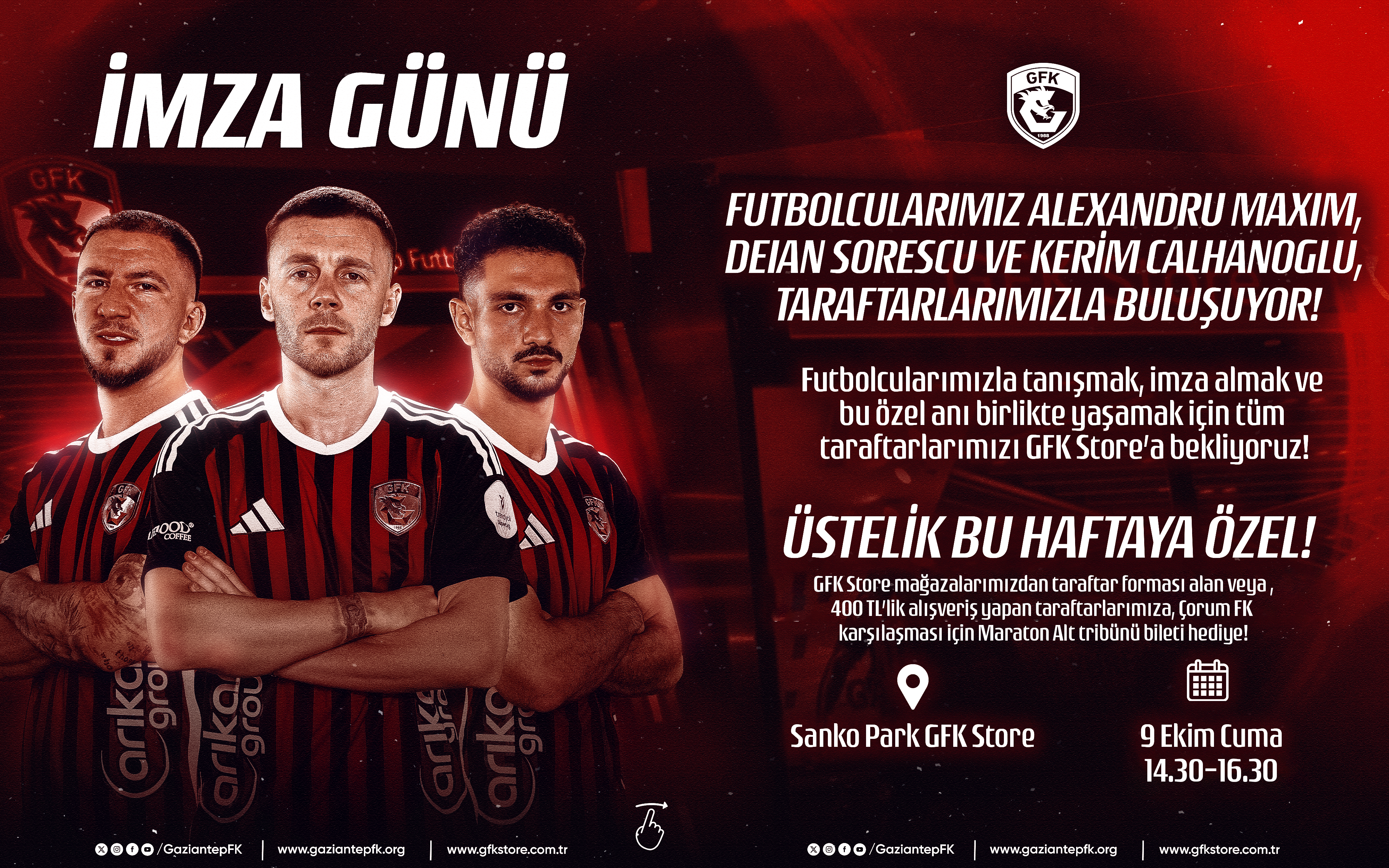 FUTBOLCULARIMIZ TARAFTARIMIZLA BULUŞUYOR