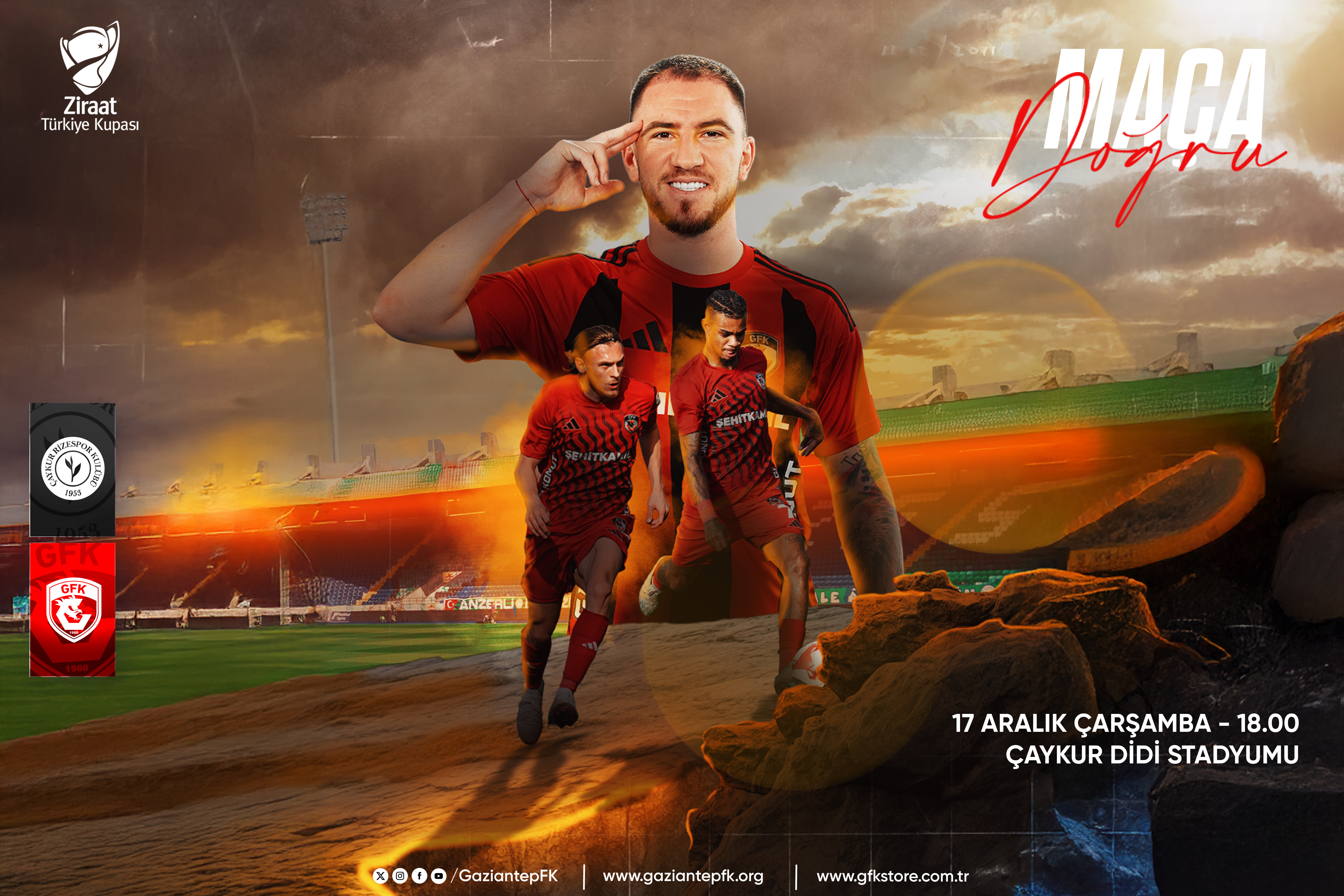 MAÇA DOĞRU | Çaykur Rizespor - Gaziantep