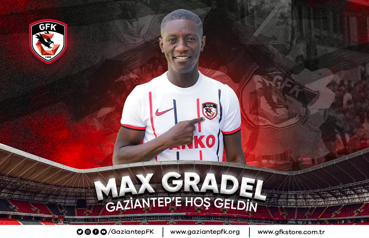 TRANSFER | MAX GRADEL GAZİANTEP'TE!