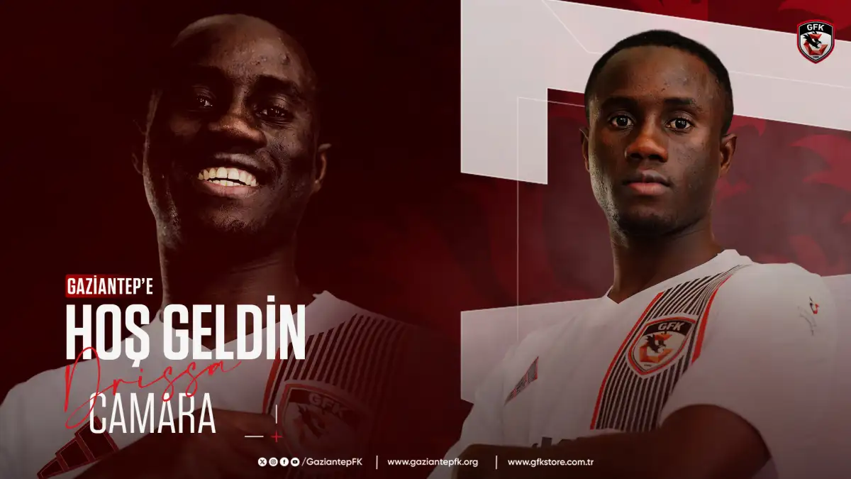TRANSFER | DRISSA CAMARA GAZİANTEP'TE!