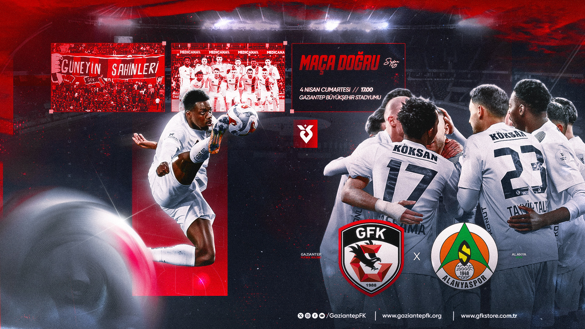 MAÇA DOĞRU | Gaziantep - Alanyaspor