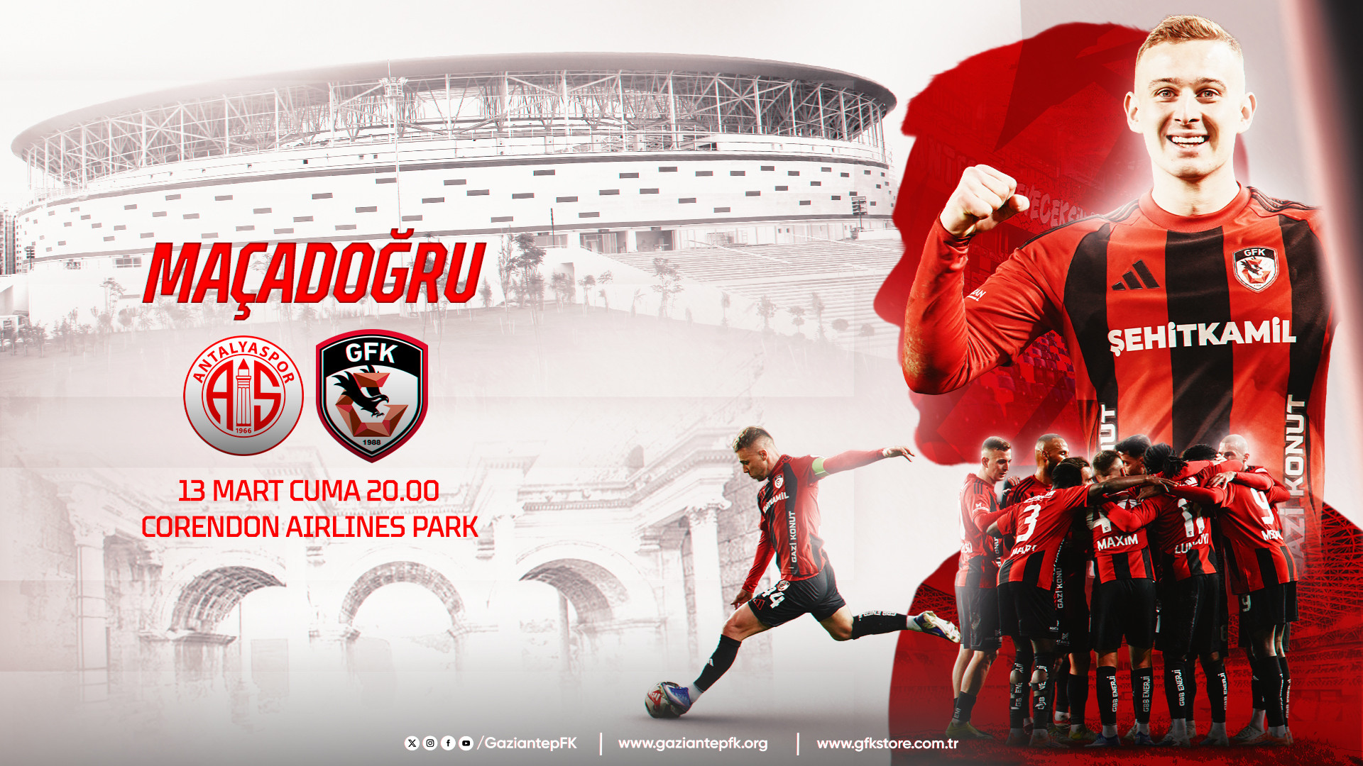 MAÇA DOĞRU | Antalyaspor - Gaziantep - 12 Mar, 2026