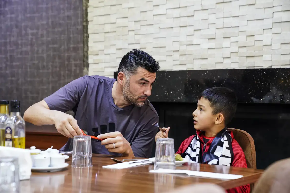 MİNİK DEPREMZEDE KARDEŞİMİZ HASAN’I TESİSLERİMİZDE KONUK ETTİK