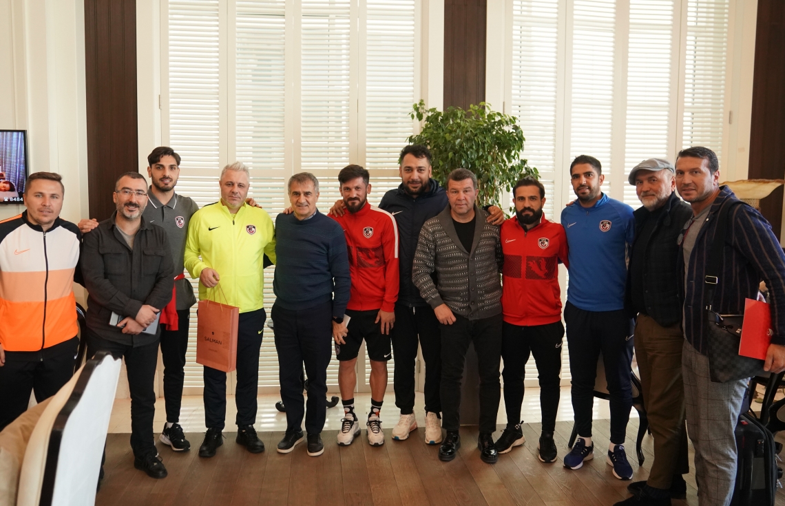 ŞENOL GÜNEŞ'TEN TAKIMIMIZA ZİYARET