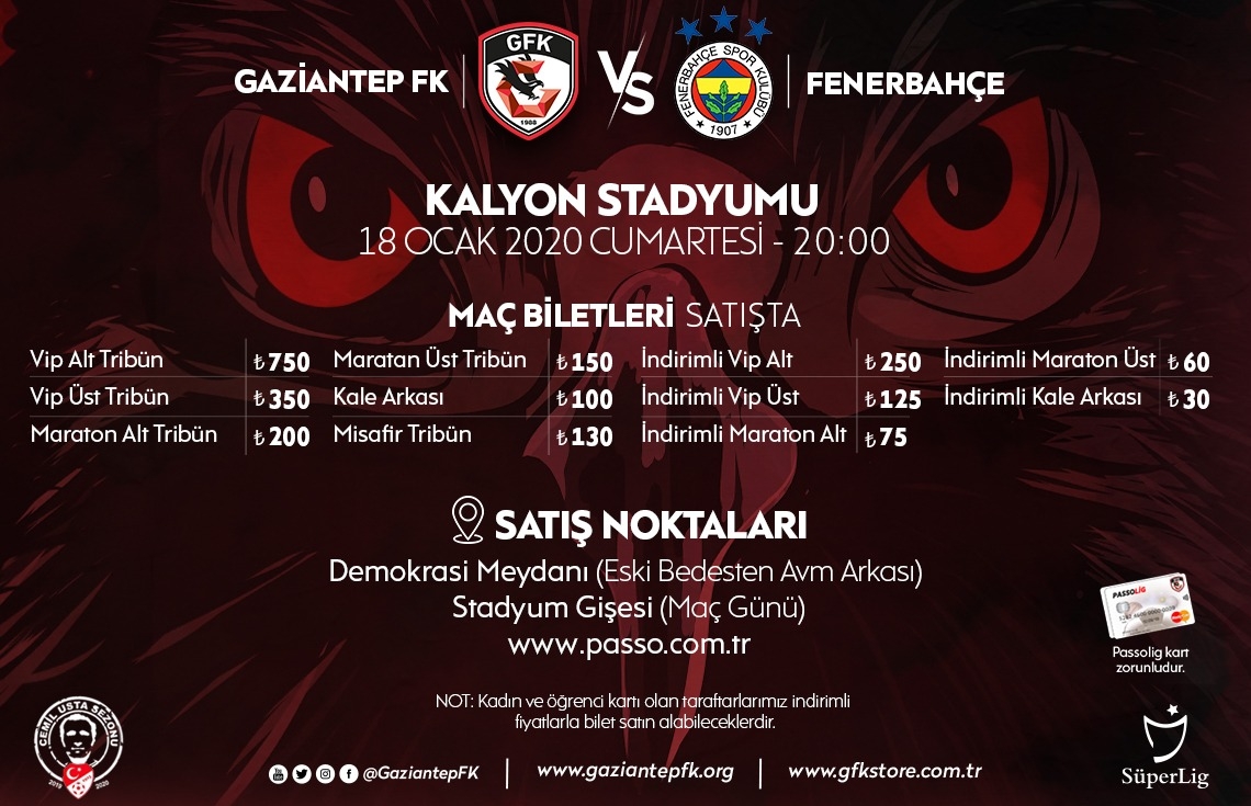 fenerbahçe maçı bilet fiyatı