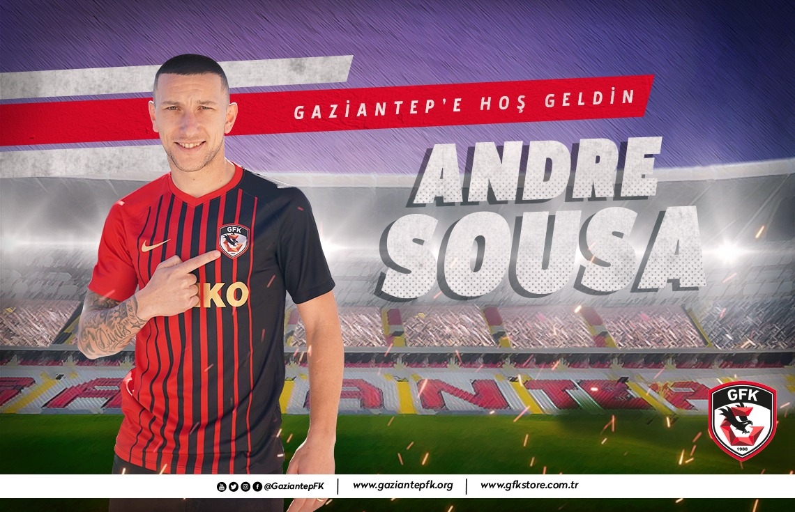 TRANSFER | ANDRE SOUSA GAZİANTEP'TE!