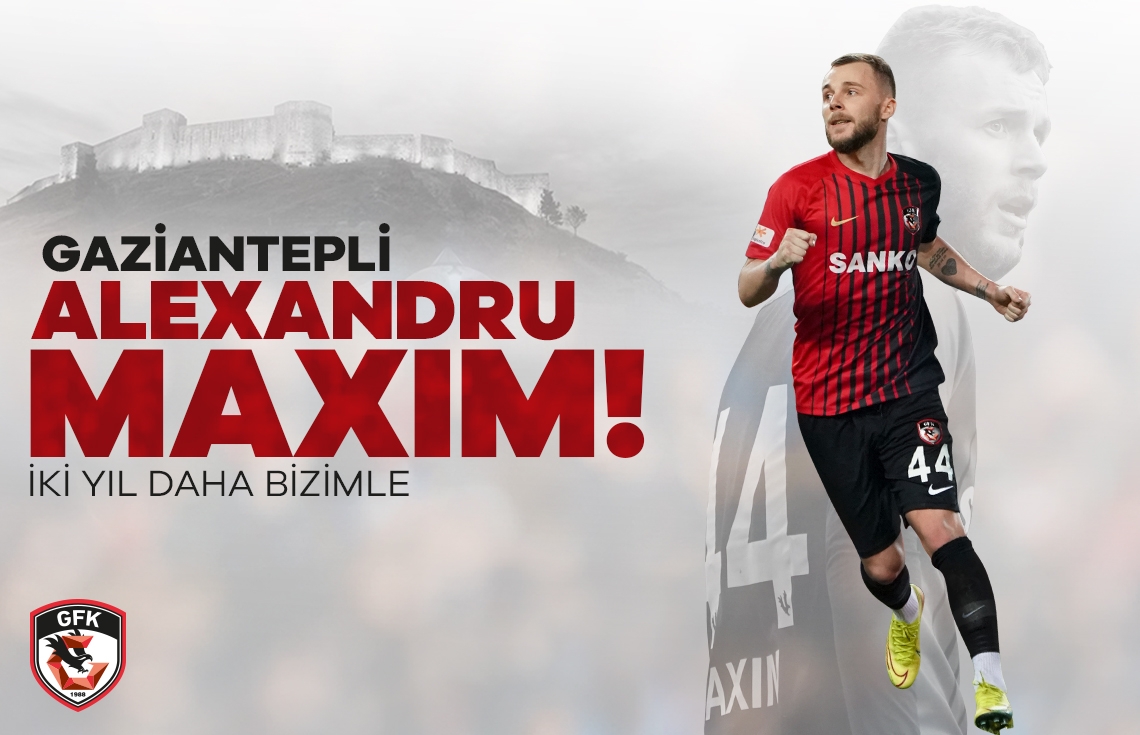 TRANSFER | ALEXANDRU MAXIM İLE İKİ YIL DAHA!