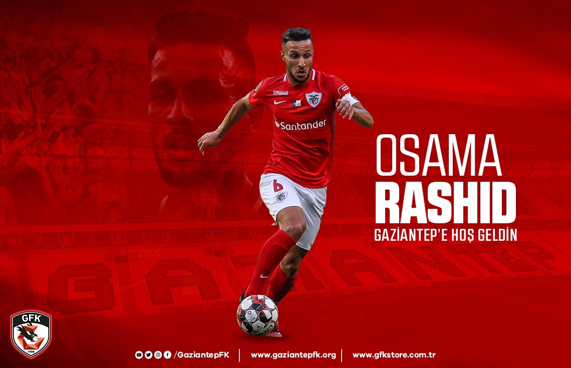 TRANSFER | OSAMA RASHID GAZİANTEP'TE!