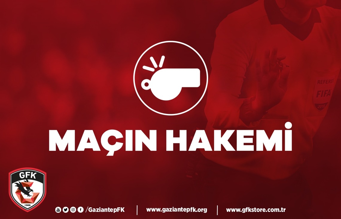 KONYASPOR MAÇININ HAKEMİ AÇIKLANDI