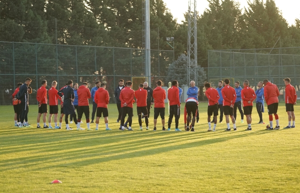 GALATASARAY MAÇI HAZIRLIKLARI BAŞLADI