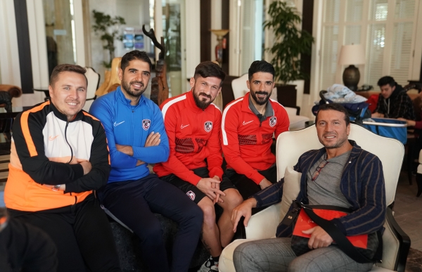 ŞENOL GÜNEŞ'TEN TAKIMIMIZA ZİYARET