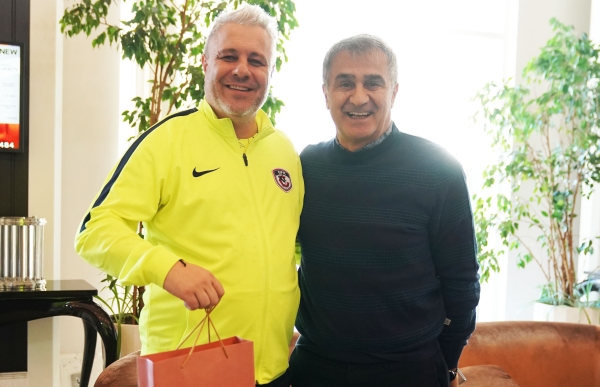 ŞENOL GÜNEŞ'TEN TAKIMIMIZA ZİYARET