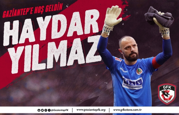 TRANSFER | HAYDAR YILMAZ GAZİANTEP'TE!