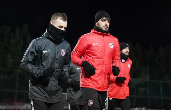 ÇAYKUR RİZESPOR MAÇI HAZIRLIKLARI BAŞLADI