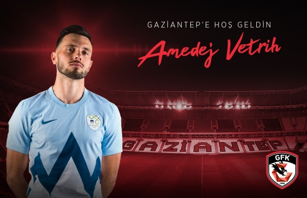 TRANSFER | AMEDEJ VETRIH GAZİANTEP'TE!