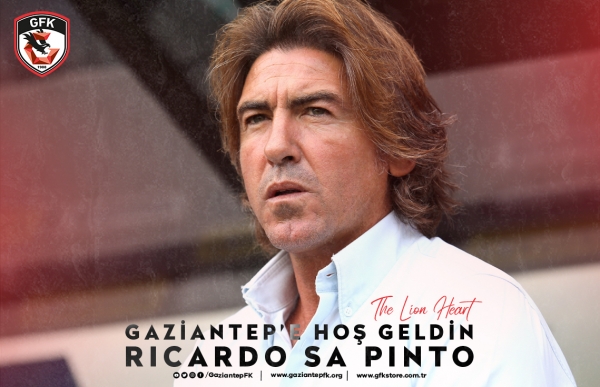 GAZİANTEP'E HOŞ GELDİN RICARDO SA PINTO!